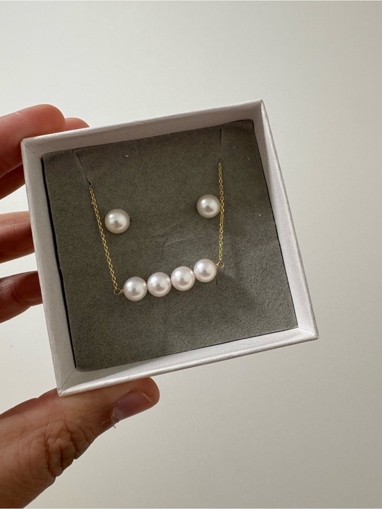 Jewelry - Fashion Jewelry Set + Pearl Ring